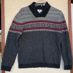 OLD NAVY BOYS FAIR ISLE SWEATER